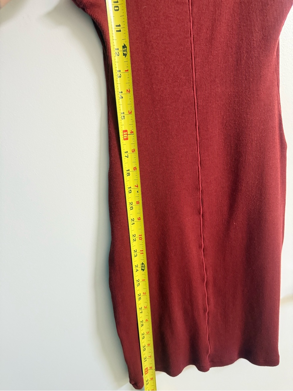 SKIMS Mini Tank Dress in Sangria Small - Picture 4 of 7